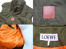 画像をギャラリービューアに読み込む, 極美品 LOEWE ロエベ ブルゾン S359330XB9 サイズ34 ポリエステル カーキ シルバー金具 ハンガー付き 中古 50948