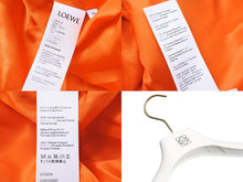 画像をギャラリービューアに読み込む, 極美品 LOEWE ロエベ ブルゾン S359330XB9 サイズ34 ポリエステル カーキ シルバー金具 ハンガー付き 中古 50948