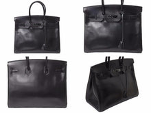 Load image into Gallery viewer, 超希少 HERMES エルメス バーキン ソーブラック35 □N 美品 中古 50965