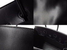 Load image into Gallery viewer, 超希少 HERMES エルメス バーキン ソーブラック35 □N 美品 中古 50965