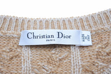 画像をギャラリービューアに読み込む, hristian Dior クリスチャンディオール 21年 カシミヤベスト ブラウン 1A24510AM517 サイズ38 美品 中古 50968