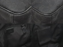 画像をギャラリービューアに読み込む, GUCCI グッチ ショルダーバッグ GGキャンバス ブラック シルバー金具 122759 3444 美品 中古 50971