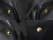 画像をギャラリービューアに読み込む, YVES SAINT LAURENT イヴ・サンローラン ハンドバッグ ミューズバッグ ゴールド金具 美品 中古 50977