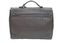 Load image into Gallery viewer, BOTTEGAVENETA ボッテガヴェネタ ハンドバッグ V46512040 イントレチャート ブラウン レザー シルバー金具 美品 中古 50999