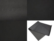画像をギャラリービューアに読み込む, GUCCI グッチ ヨガマット 収納ケース 保存袋 ggキャンバス レザー キャンバス ナイロン ブラック レッド グリーン 美品 中古 51002