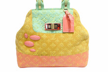 画像をギャラリービューアに読み込む, LouisVuitton ルイヴィトン トートバッグ モノグラム 2008SS RC0078 グリーン イエロー オレンジ ピンク 美品 中古 51018