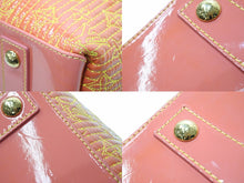 画像をギャラリービューアに読み込む, LouisVuitton ルイヴィトン トートバッグ モノグラム 2008SS RC0078 グリーン イエロー オレンジ ピンク 美品 中古 51018