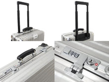 画像をギャラリービューアに読み込む, FENDI RIMOWA フェンディ リモア スーツケース ズッカ柄 33L 4輪 7VV133 972.90.00.4 シルバー金具 美品 中古 51022