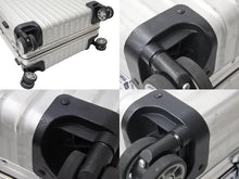 画像をギャラリービューアに読み込む, FENDI RIMOWA フェンディ リモア スーツケース ズッカ柄 33L 4輪 7VV133 972.90.00.4 シルバー金具 美品 中古 51022