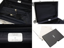 画像をギャラリービューアに読み込む, FENDI RIMOWA フェンディ リモア スーツケース ズッカ柄 33L 4輪 7VV133 972.90.00.4 シルバー金具 美品 中古 51022