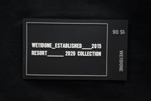 画像をギャラリービューアに読み込む, We11done ウェルダン 半袖Ｔシャツ 21AW 左胸ロゴプリント オーバーサイズ ブラック サイズM 美品 中古 51032