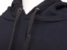 Load image into Gallery viewer, CHROME HEARTS クロムハーツ パーカー ホースシュー 両袖プリント ブラック コットン サイズL 美品 中古 51035