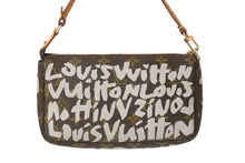 画像をギャラリービューアに読み込む, LouisVuitton ルイヴィトン モノグラムグラフィティ ポシェット ワンショルダーバッグ M92192 ブラウン ホワイト 美品 中古 51042