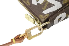 画像をギャラリービューアに読み込む, LouisVuitton ルイヴィトン モノグラムグラフィティ ポシェット ワンショルダーバッグ M92192 ブラウン ホワイト 美品 中古 51042