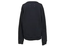 Load image into Gallery viewer, MaisonMargiela メゾンマルジェラ スウェット トレーナー ロゴ S50GU0166 S25503 コットン ブラック ホワイト 44 美品 中古 51051