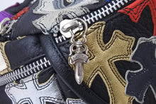 Load image into Gallery viewer, 極美品 クロムハーツ Chrome Hearts #1 SNAT PACK MULTI スナットパック マルチクロスパッチレザーバッグ 中古 51081