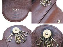 画像をギャラリービューアに読み込む, LouisVuitton ルイヴィトン ミュルティクレ ロンGM キーケース M60116 CT0131 PVCキャンバス ブラウン ゴールド 美品 中古 51086