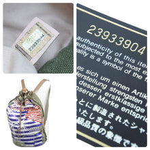画像をギャラリービューアに読み込む, 極美品 CHANEL シャネル リュック デイパック バックパック トラベルバッグ 23番台 2016年 キャンバス スパンコール 中古 51096