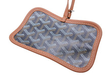 画像をギャラリービューアに読み込む, 新品同様 Goyard ゴヤール サンルイ ミニポーチ PVCコーティングキャンバス レザー ブラック ブラウン シルバー金具 中古 51108
