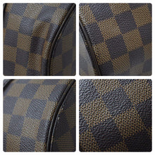 Load image into Gallery viewer, LOUIS VUITTON ルイ・ヴィトン ハンドバッグ パピオン PVCコーティングキャンバス ブラウン ゴールド金具 N51303 美品 中古 51114