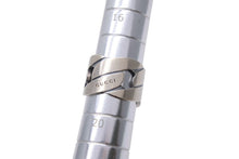 画像をギャラリービューアに読み込む, GUCCI グッチ Gチェーンモチーフリング 指輪 19号 シルバー925 ブランド刻印 メンズ 11g 美品 中古 51119