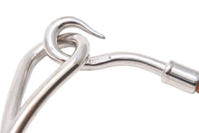 Load image into Gallery viewer, HERMES エルメス ジャンボ ブレスレット シルバー ブラウン 箱付き 美中古 中古 51121