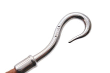 Load image into Gallery viewer, HERMES エルメス ジャンボ ブレスレット シルバー ブラウン 箱付き 美中古 中古 51121