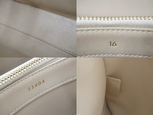 CELINE セリーヌ ハンドバッグ ショルダーバッグ 16 セーズ ミニ 2way 197893BEY ベージュ 美品 中古 51144