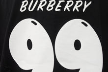 Load image into Gallery viewer, BURBERRY バーバリー 99P ICE CREAM プリント ロゴ 半袖Ｔシャツ ブラック 黒 トップス ホワイト 8071435 XL 美品 中古 51149