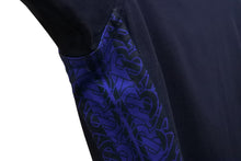 画像をギャラリービューアに読み込む, 極美品 BURBERRY バーバリー サイドロゴ 半袖Ｔシャツ ネイビー ブルー プリント トップス 8048855 XL 中古 51151
