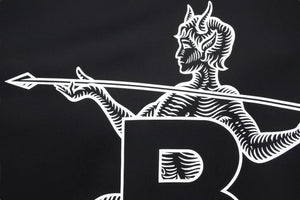 BURBERRY バーバリー Bロゴ プリント 半袖Ｔシャツ ブラック 黒 ホワイト 白 8039650 トップス XL 美品 中古 51158
