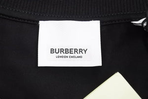 未使用品 BURBERRY バーバリー 半袖Ｔシャツ 8065536 エンブロイダリーロゴ コットン ブラック サイズXL 中古 51162