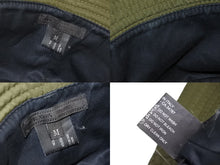 Load image into Gallery viewer, 極美品 PRADA プラダ テクニカルファブリック ロゴ バケットハット 帽子 コットン カーキ レッド サイズM 中古 51165