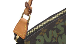 画像をギャラリービューアに読み込む, LOUIS VUITTON ルイヴィトン ハンドバッグ ポシェットアクセソワール グラフィティ AR0051 PVC ブラウン 美品 中古 51276