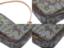 画像をギャラリービューアに読み込む, LOUIS VUITTON ルイヴィトン ハンドバッグ ポシェットアクセソワール グラフィティ AR0051 PVC ブラウン 美品 中古 51276