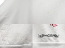 Load image into Gallery viewer, CHROME HEARTS クロムハーツ パーカー 22ss セメタリー マルチカラー クロスプルオーバー フーディ ホワイト 良品 中古 51323
