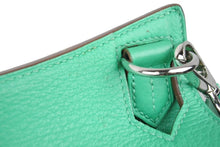 Load image into Gallery viewer, 極美品◎HERMES エルメス ジプシエール 28 トリヨンクレマンス ミント シルバー金具 レザーショルダーバッグ □P刻 中古 51326