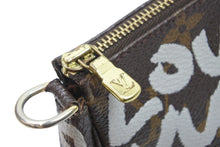Load image into Gallery viewer, LOUIS VUITTON ルイ・ヴィトン ポーチ グラフィティ ポシェット アクセソワール ゴールド金具 美品 中古 51327