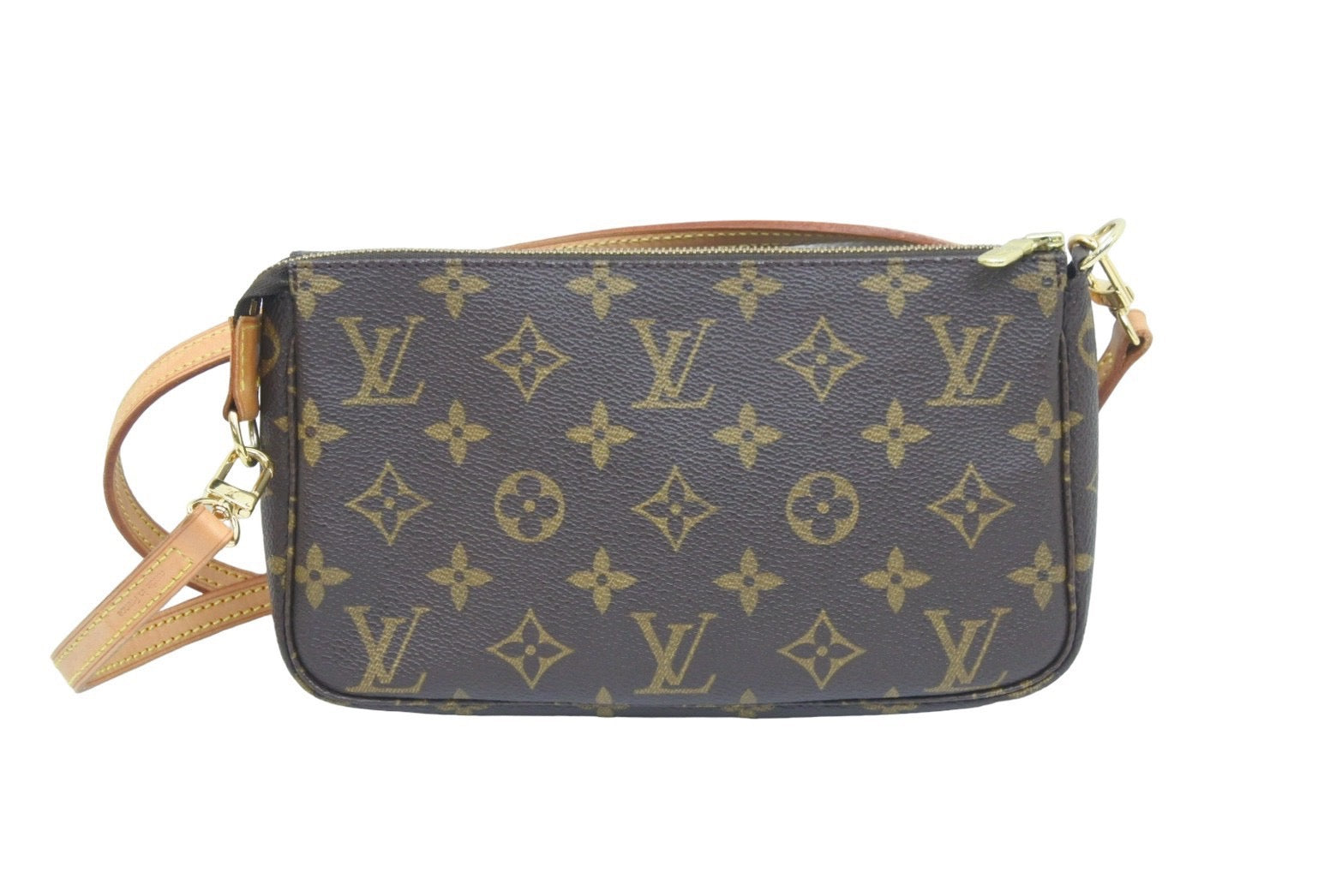 LOUIS VUITTON ルイヴィトン ショルダーバッグ アクセサリーポーチ モノグラム M5198 ゴールド金具 美品 中古 51331 –  Casanova Vintage