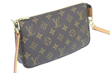画像をギャラリービューアに読み込む, LOUIS VUITTON ルイヴィトン ショルダーバッグ アクセサリーポーチ モノグラム M5198 ゴールド金具 美品 中古 51331