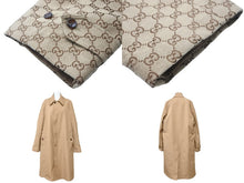 画像をギャラリービューアに読み込む, 極美品 GUCCI グッチ コート GGロゴリバーシブルコート ポリエステル サイズ48 706598 ZAJTU 中古 51379