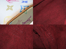 画像をギャラリービューアに読み込む, LouisVuitton ルイヴィトン ミニスピーディ ポーチ ハンドバッグ 村上隆 M92645 ホワイト モノグラムマルチカラー 良品 中古 51401