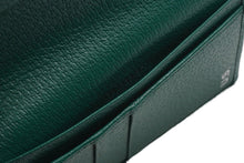 画像をギャラリービューアに読み込む, 極美品 GUCCI グッチ パスポートケース 586257 GGスプリーム キャンバス レザー ベージュ グリーン 中古 51421