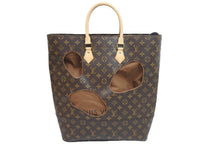 画像をギャラリービューアに読み込む, 新品未使用品 LOUIS VUITTON × COMME des GARCONS ルイヴィトン × コムデギャルソン ウィズホールズ N45887 ブラウン 中古 51423