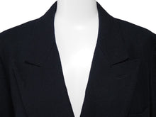 画像をギャラリービューアに読み込む, Christian Dior Sports クリスチャンディオールスポーツ ジャケット ネイビー ゴールド金具 サイズL 美品 中古 51439