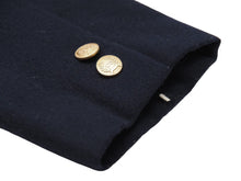 画像をギャラリービューアに読み込む, Christian Dior Sports クリスチャンディオールスポーツ ジャケット ネイビー ゴールド金具 サイズL 美品 中古 51439