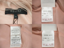 画像をギャラリービューアに読み込む, GUCCI グッチ ファー ジャケット ピンク 2014年 ヤギ シルク アウター 363099 XF022 サイズ36 美品 中古 51471