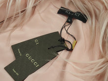 画像をギャラリービューアに読み込む, GUCCI グッチ ファー ジャケット ピンク 2014年 ヤギ シルク アウター 363099 XF022 サイズ36 美品 中古 51471