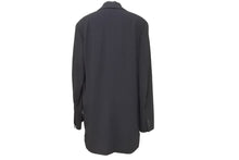 画像をギャラリービューアに読み込む, HERMES エルメス マルジェラ期 テーラード ジャケット ブラック 黒 ウール アウター サイズ34 中古 51486