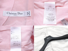 画像をギャラリービューアに読み込む, 極美品 Christian Dior クリスチャンディオール シルク ドレス ロング ピンク 3A21919A1607 サイズ36 中古 51495